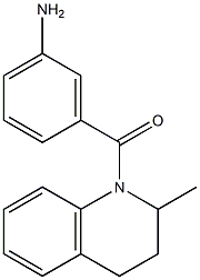 3-[(2-methyl-1,2,3,4-tetrahydroquinolin-1-yl)carbonyl]aniline