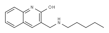 3-[(pentylamino)methyl]quinolin-2-ol
