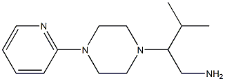 3-methyl-2-[4-(pyridin-2-yl)piperazin-1-yl]butan-1-amine