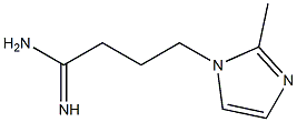 4-(2-methyl-1H-imidazol-1-yl)butanimidamide Structure