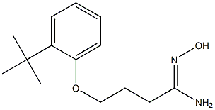 4-(2-tert-butylphenoxy)-N'-hydroxybutanimidamide