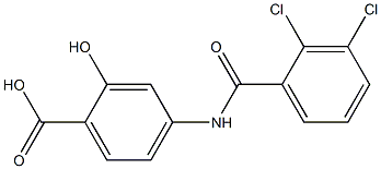 4-[(2,3-dichlorobenzene)amido]-2-hydroxybenzoic acid