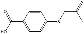 4-[(2-methylprop-2-en-1-yl)sulfanyl]benzoic acid