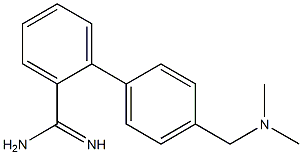 4'-[(dimethylamino)methyl]-1,1'-biphenyl-2-carboximidamide