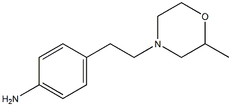4-[2-(2-methylmorpholin-4-yl)ethyl]aniline