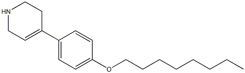 4-[4-(octyloxy)phenyl]-1,2,3,6-tetrahydropyridine