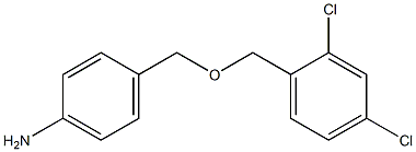4-{[(2,4-dichlorophenyl)methoxy]methyl}aniline