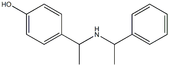 4-{1-[(1-phenylethyl)amino]ethyl}phenol