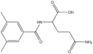 4-carbamoyl-2-[(3,5-dimethylphenyl)formamido]butanoic acid