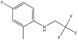 4-fluoro-2-methyl-N-(2,2,2-trifluoroethyl)aniline