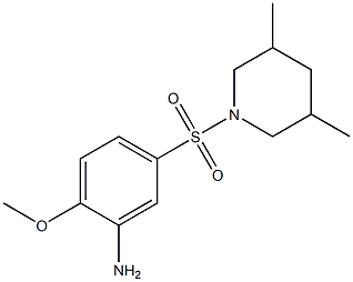 5-[(3,5-dimethylpiperidine-1-)sulfonyl]-2-methoxyaniline