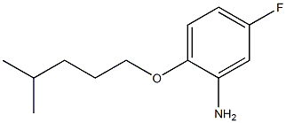 5-fluoro-2-[(4-methylpentyl)oxy]aniline