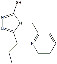5-propyl-4-(pyridin-2-ylmethyl)-4H-1,2,4-triazole-3-thiol