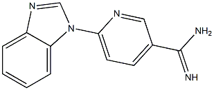 6-(1H-benzimidazol-1-yl)pyridine-3-carboximidamide