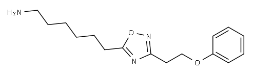 6-[3-(2-phenoxyethyl)-1,2,4-oxadiazol-5-yl]hexan-1-amine