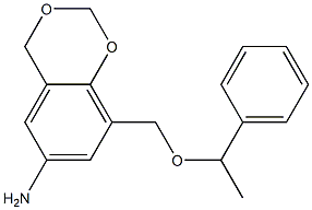 8-[(1-phenylethoxy)methyl]-2,4-dihydro-1,3-benzodioxin-6-amine