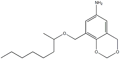 8-[(octan-2-yloxy)methyl]-2,4-dihydro-1,3-benzodioxin-6-amine