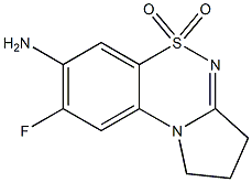 8-fluoro-2,3-dihydro-1H-pyrrolo[2,1-c][1,2,4]benzothiadiazin-7-amine 5,5-dioxide