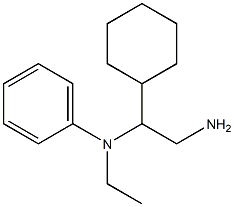 N-(2-amino-1-cyclohexylethyl)-N-ethylaniline