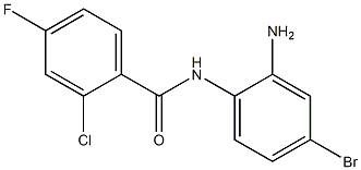 N-(2-amino-4-bromophenyl)-2-chloro-4-fluorobenzamide
