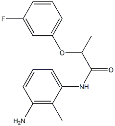 N-(3-amino-2-methylphenyl)-2-(3-fluorophenoxy)propanamide