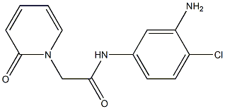N-(3-amino-4-chlorophenyl)-2-(2-oxopyridin-1(2H)-yl)acetamide