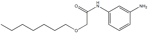 N-(3-aminophenyl)-2-(heptyloxy)acetamide
