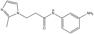 N-(3-aminophenyl)-3-(2-methyl-1H-imidazol-1-yl)propanamide