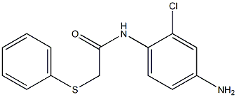 N-(4-amino-2-chlorophenyl)-2-(phenylsulfanyl)acetamide