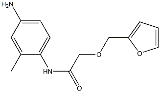 N-(4-amino-2-methylphenyl)-2-(2-furylmethoxy)acetamide