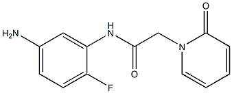 N-(5-amino-2-fluorophenyl)-2-(2-oxopyridin-1(2H)-yl)acetamide