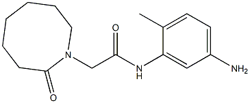 N-(5-amino-2-methylphenyl)-2-(2-oxoazocan-1-yl)acetamide