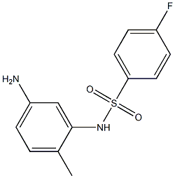 N-(5-amino-2-methylphenyl)-4-fluorobenzenesulfonamide