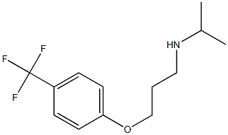propan-2-yl({3-[4-(trifluoromethyl)phenoxy]propyl})amine