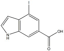 4-iodo-1H-indole-6-carboxylic acid