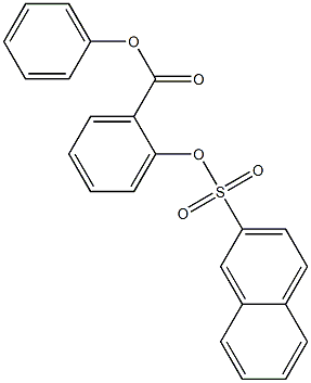 phenyl 2-[(2-naphthylsulfonyl)oxy]benzoate