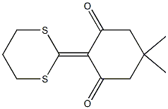 2-(1,3-dithian-2-ylidene)-5,5-dimethyl-1,3-cyclohexanedione