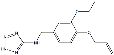 N-[4-(allyloxy)-3-ethoxybenzyl]-N-(2H-tetraazol-5-yl)amine