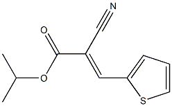 isopropyl 2-cyano-3-(2-thienyl)acrylate