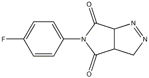 5-(4-fluorophenyl)-3a,6a-dihydropyrrolo[3,4-c]pyrazole-4,6(3H,5H)-dione