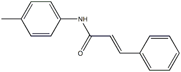 (E)-N-(4-methylphenyl)-3-phenyl-2-propenamide