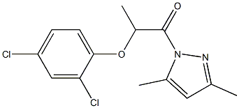 2-(2,4-dichlorophenoxy)-1-(3,5-dimethyl-1H-pyrazol-1-yl)-1-propanone