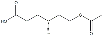 [R,(-)]-6-(Acetylthio)-4-methylhexanoic acid