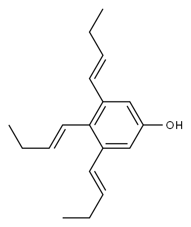 3,4,5-Tri(1-butenyl)phenol