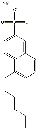 5-Hexyl-2-naphthalenesulfonic acid sodium salt