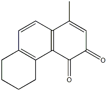 5,6,7,8-Tetrahydro-1-methylphenanthrene-3,4-dione