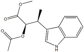(2R,3S)-2-Acetoxy-3-(1H-indol-3-yl)butyric acid methyl ester