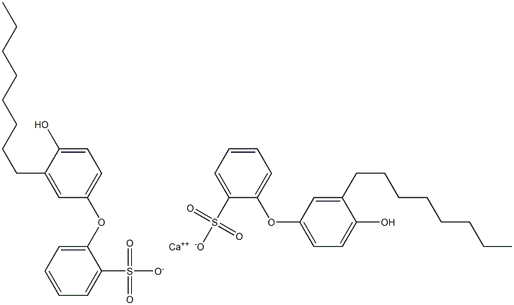 Bis(4'-hydroxy-3'-octyl[oxybisbenzene]-2-sulfonic acid)calcium salt