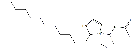 1-[1-(Acetylamino)ethyl]-2-(3-dodecenyl)-1-ethyl-4-imidazoline-1-ium