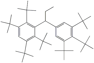 1-(2,3,5,6-Tetra-tert-butylphenyl)-1-(3,4,5-tri-tert-butylphenyl)propane